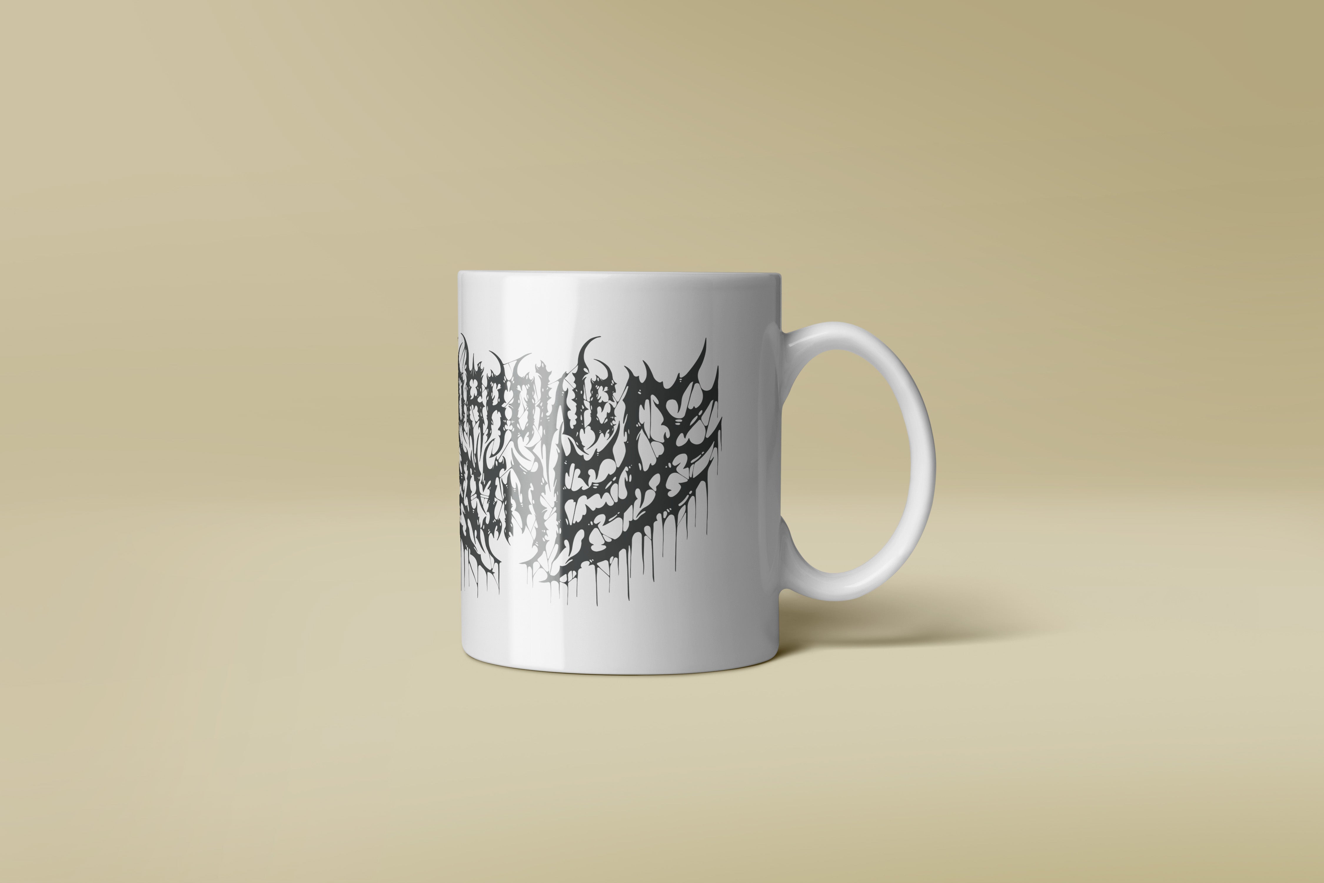 MUG Borrowed Time with monogram