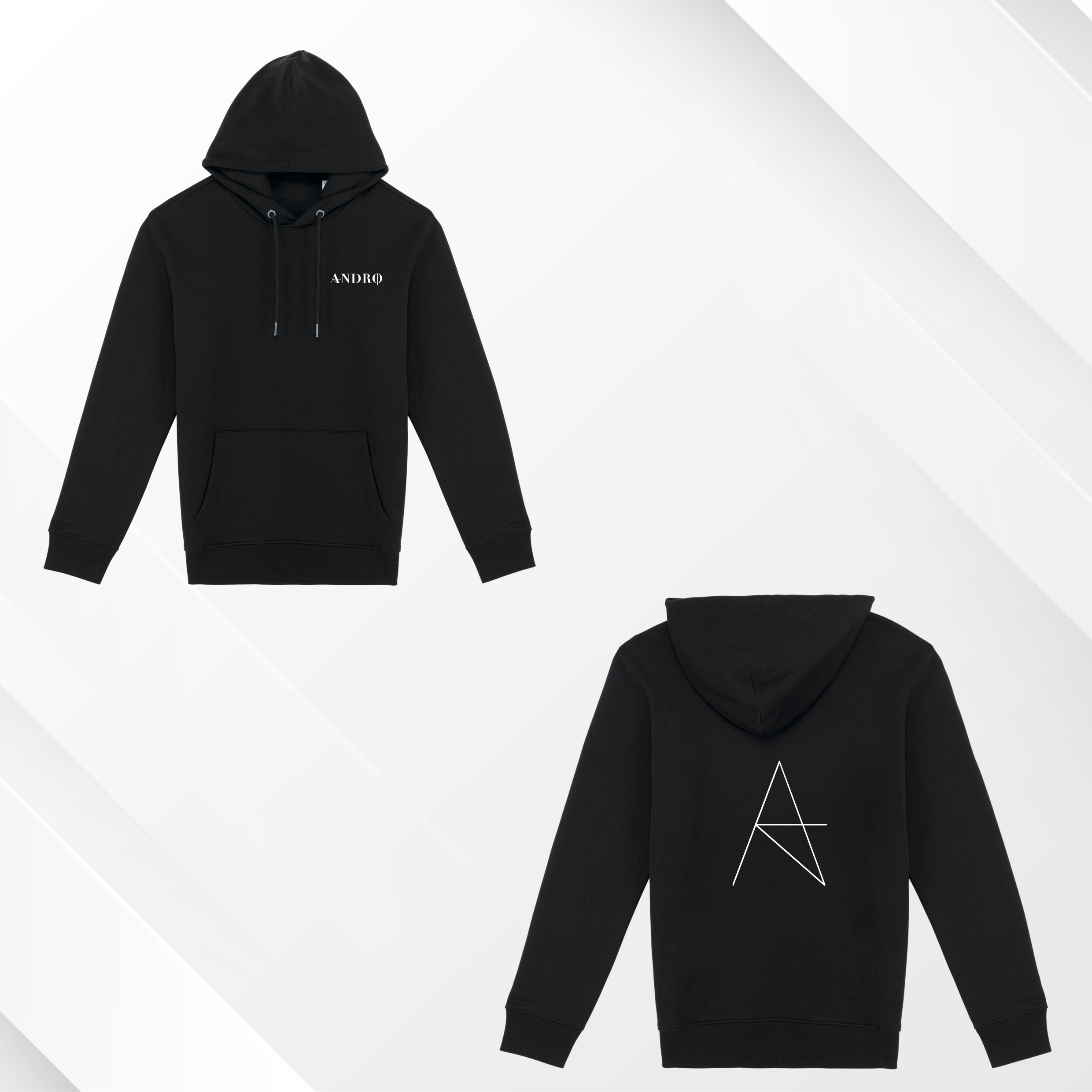 ANDRO - Black Hoodie