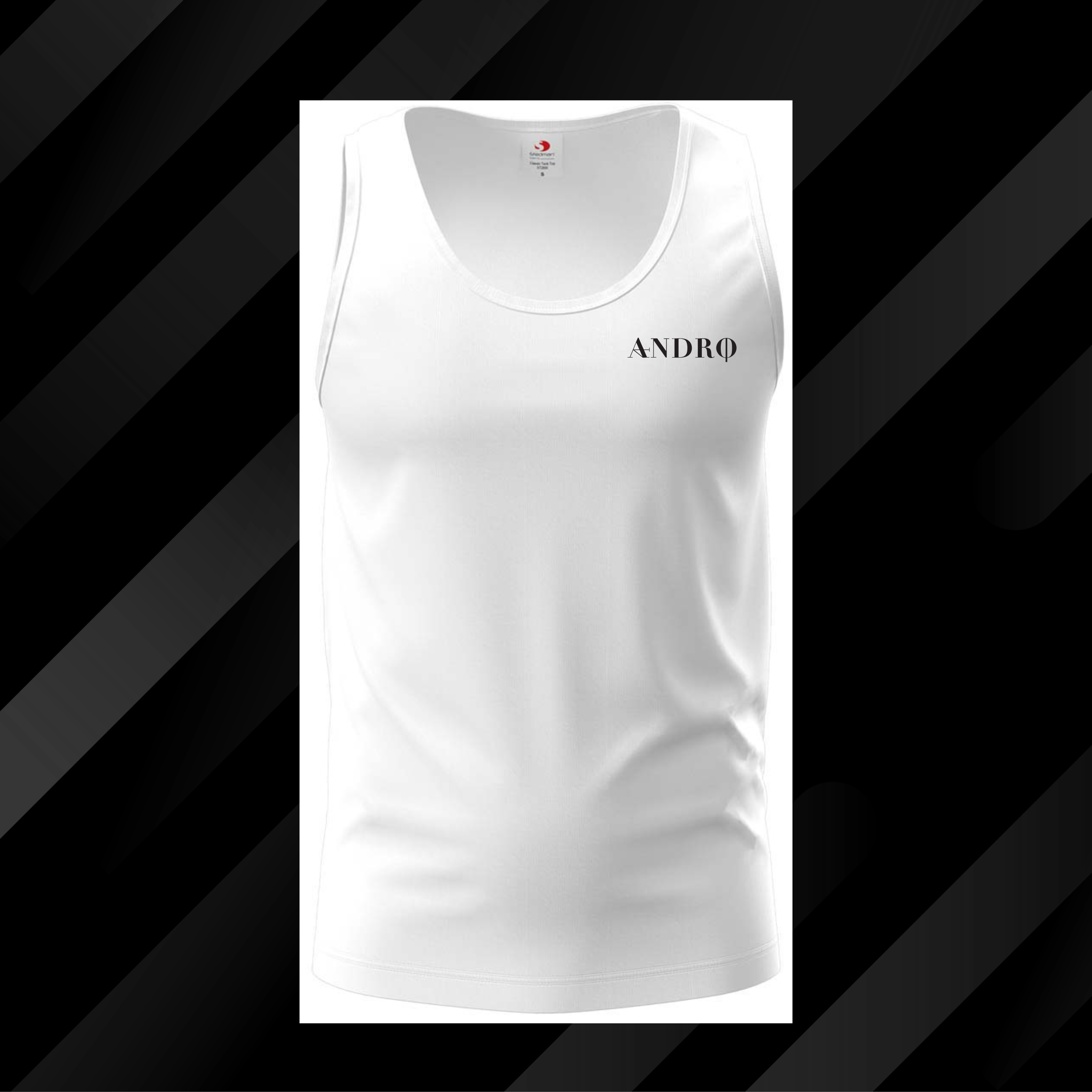 ANDRO - White Tanktop