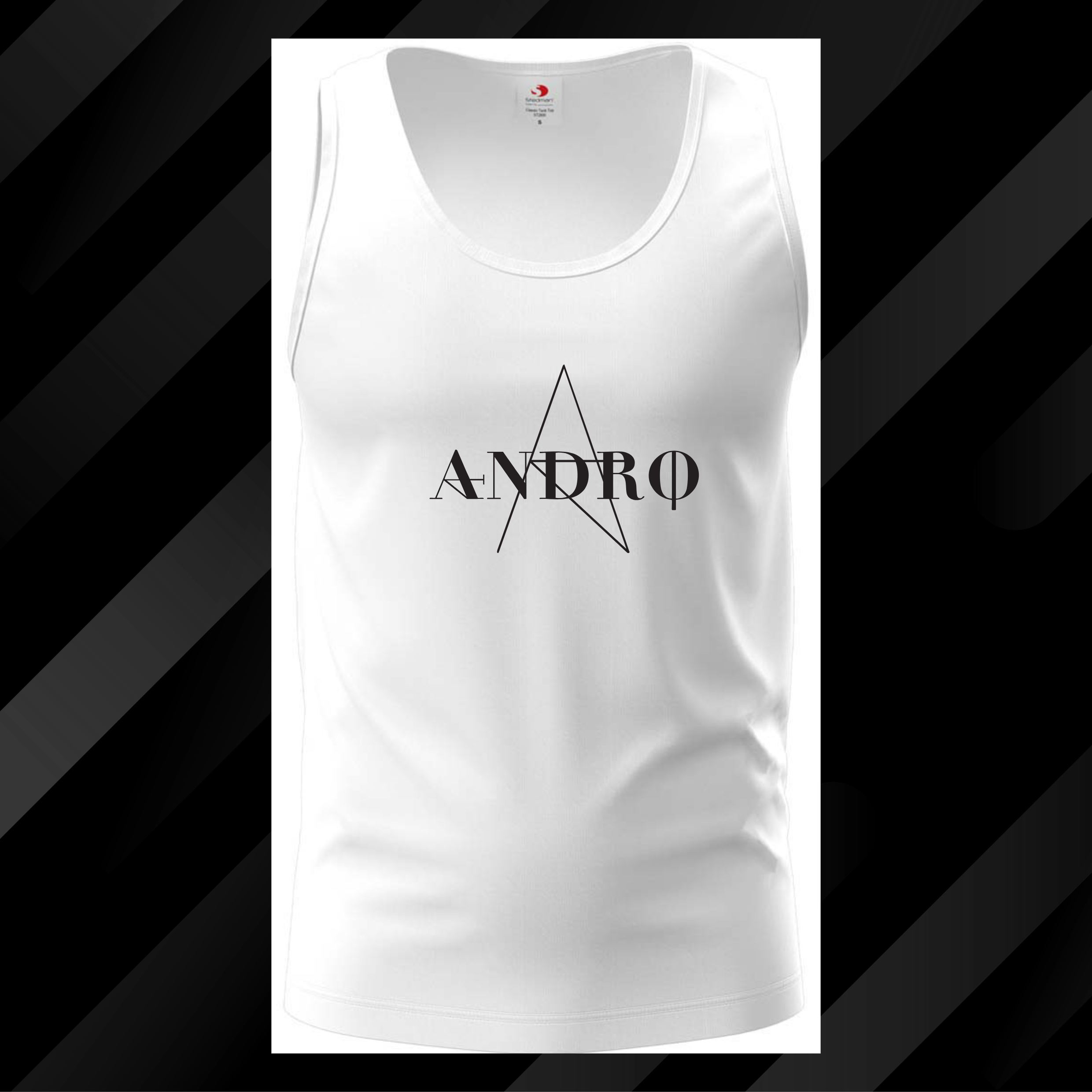 ANDRO - White Tanktop - Andro