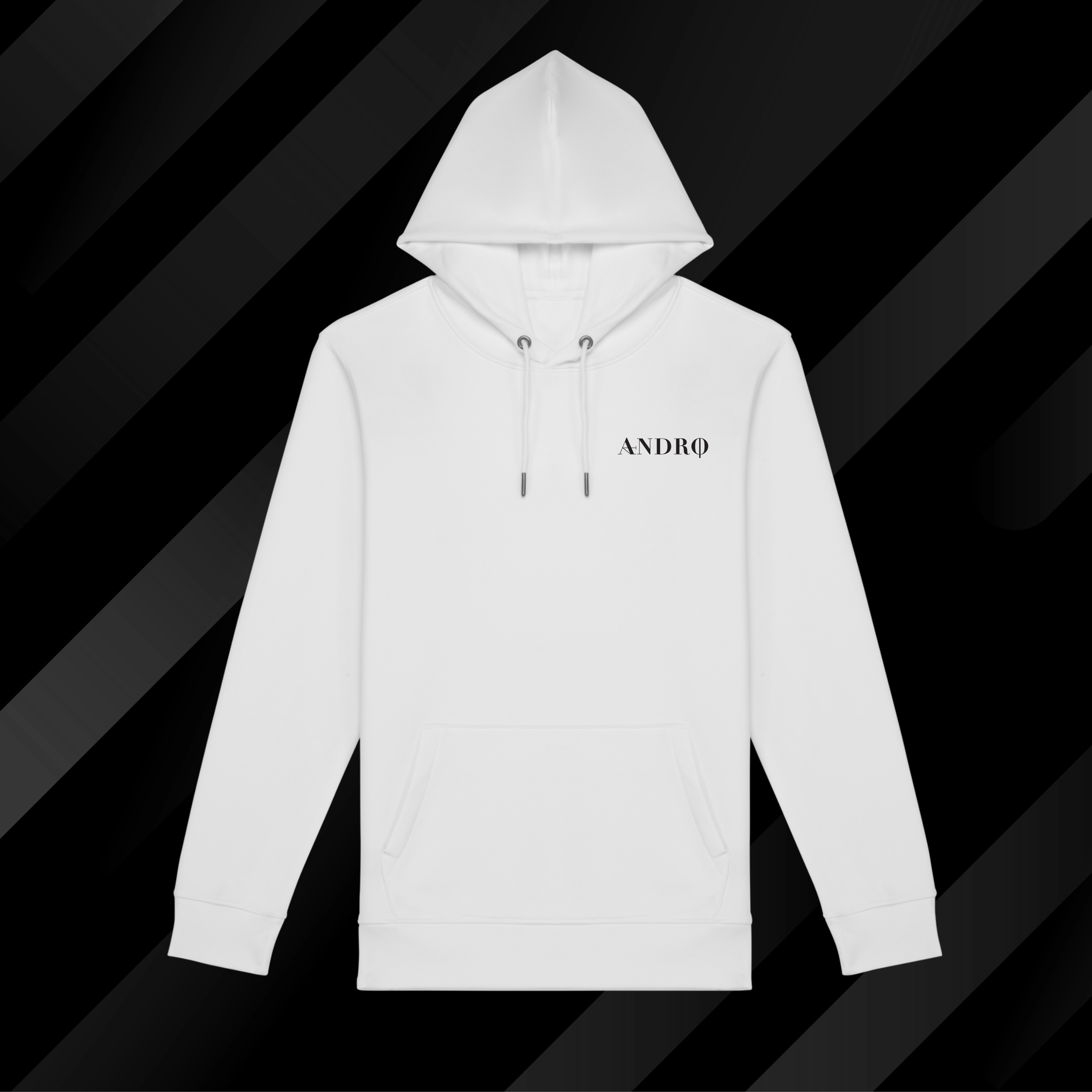 ANDRO - White Hoodie