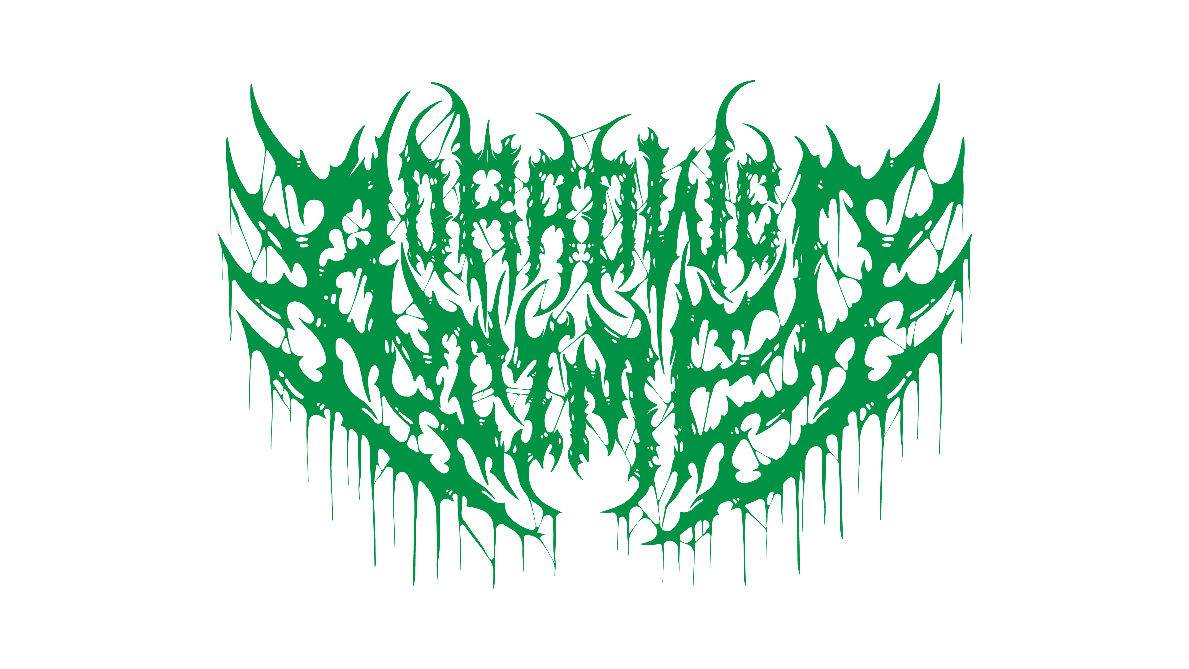 Black T-Shirt Borrowed Time - Green logo