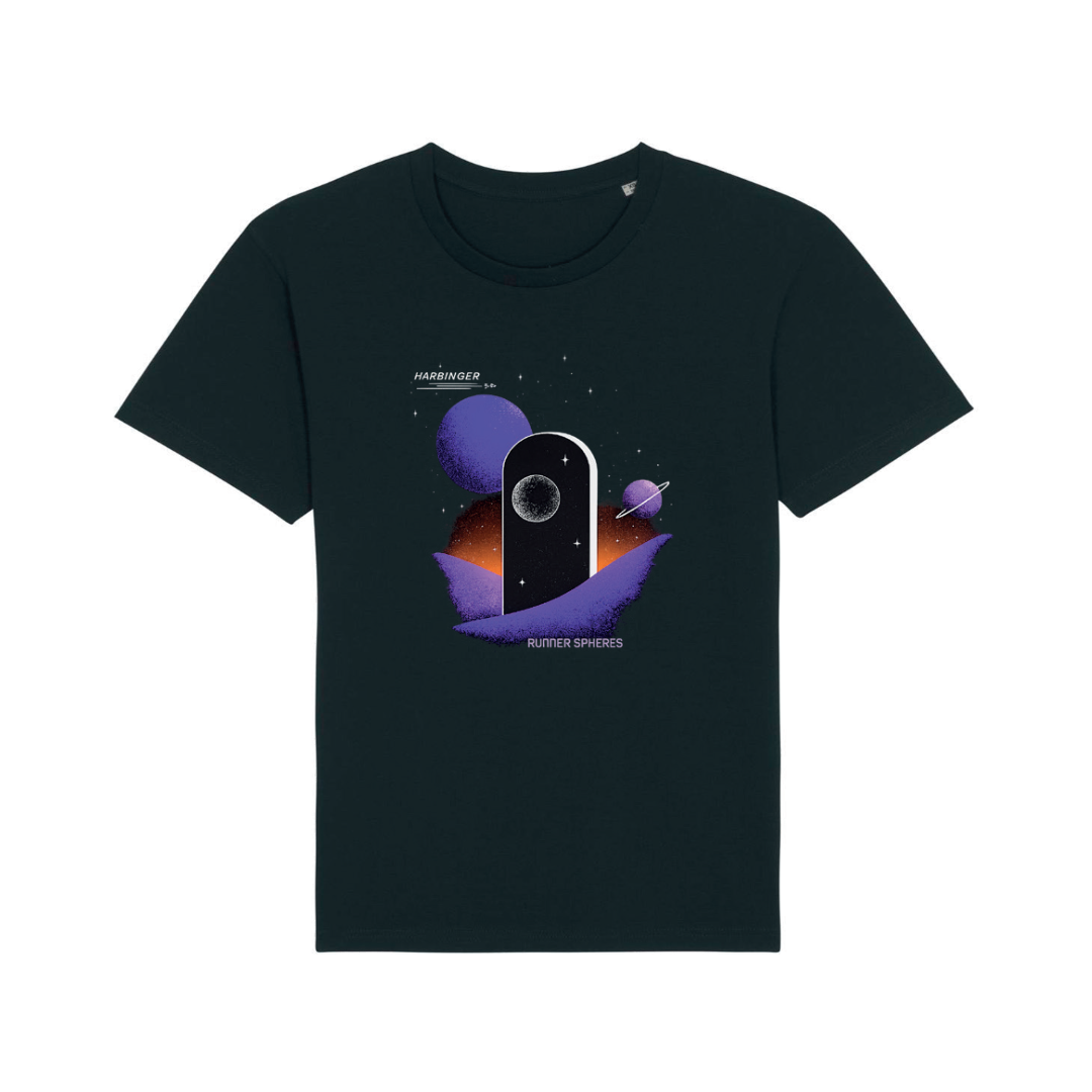 Harbinger - Black T-Shirt "Runner Sphere"