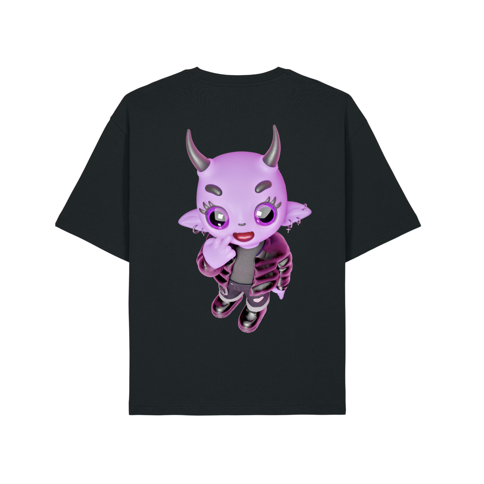 Nemode Black T-Shirt