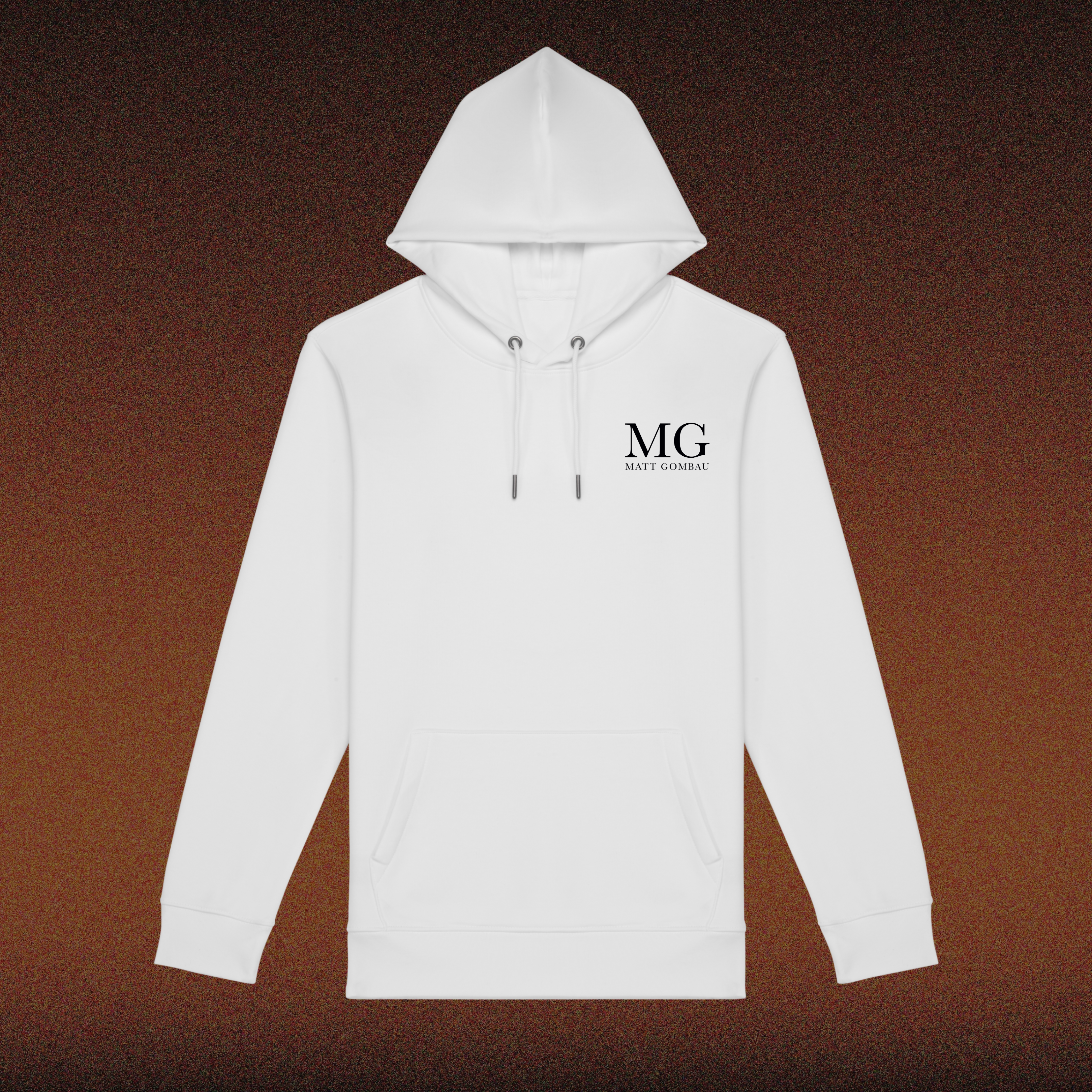 Matt Gombau - White Hoodie "Any Plans"