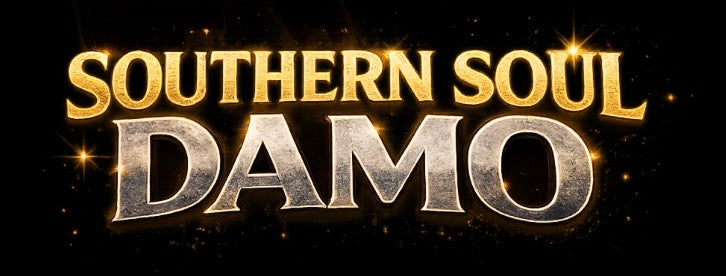 Southern Soul Damo - White Hoodie